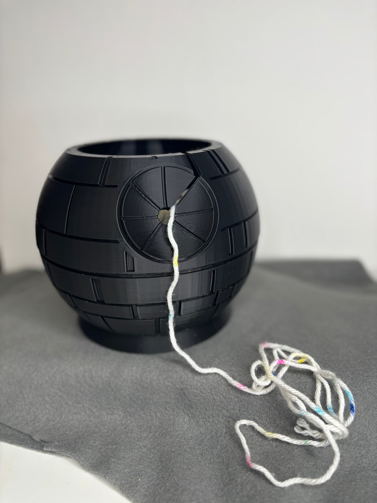 Death Star Inspired Yarn Bowl