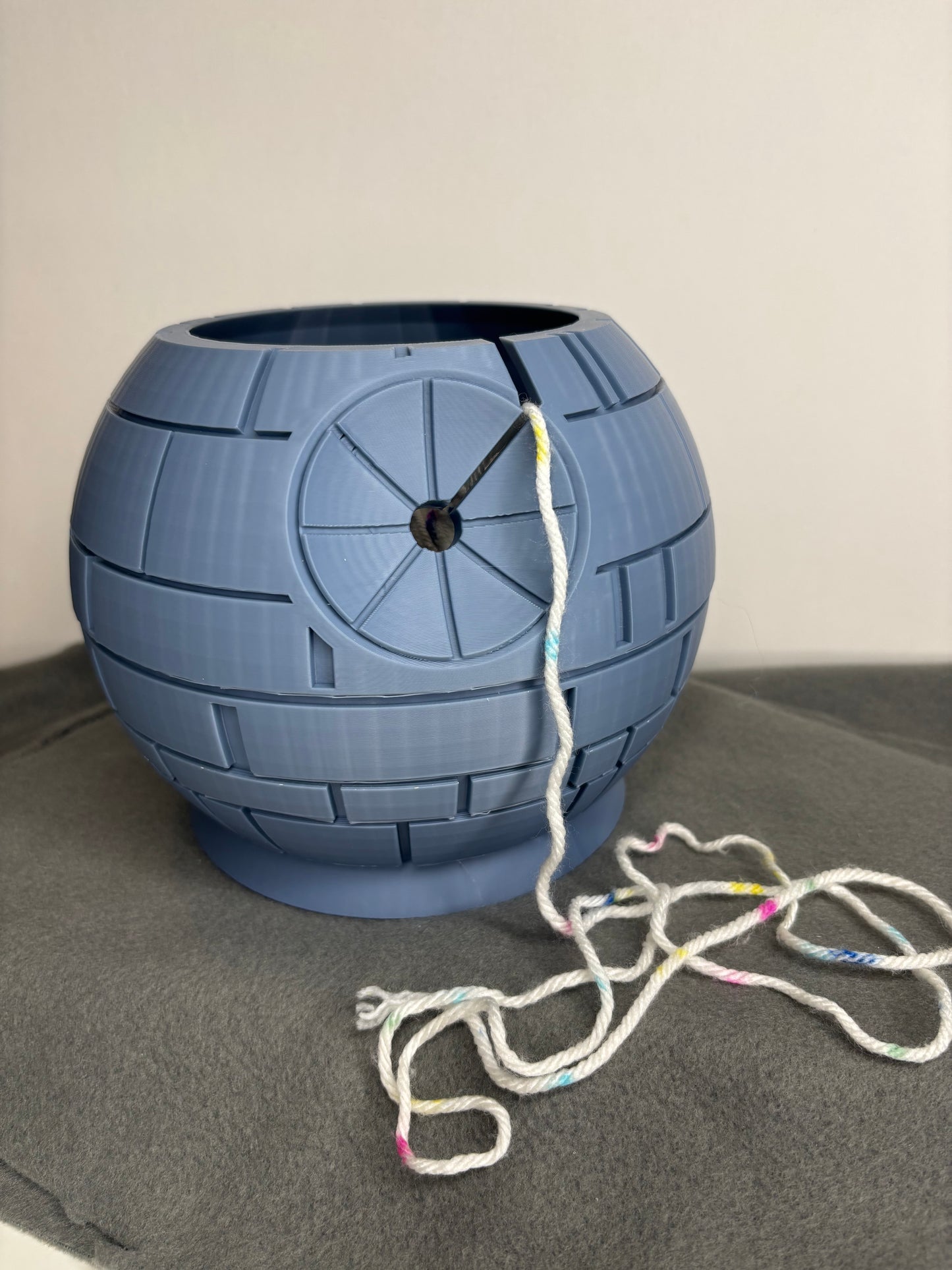 Death Star Inspired Yarn Bowl