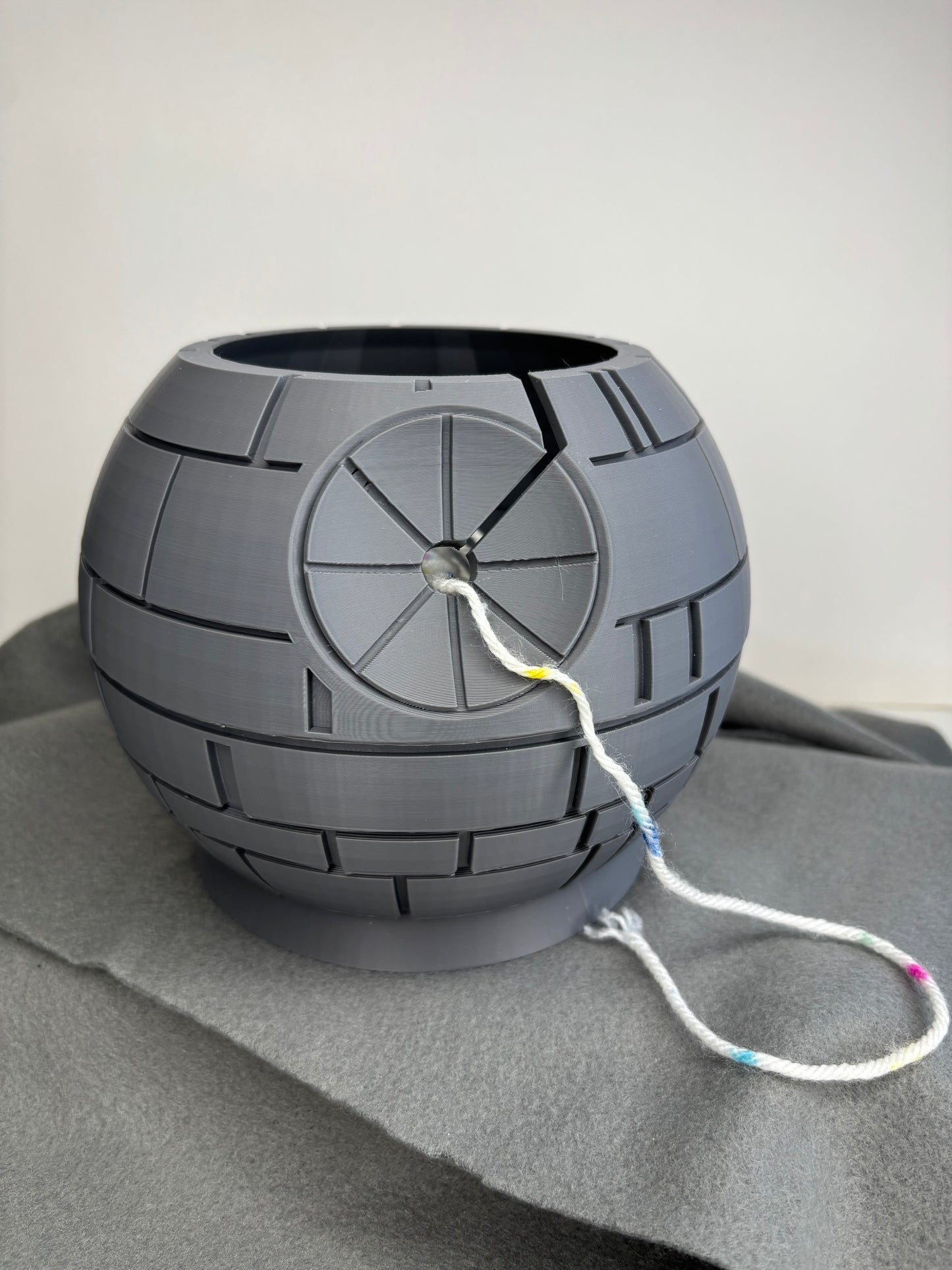 Death Star Inspired Yarn Bowl