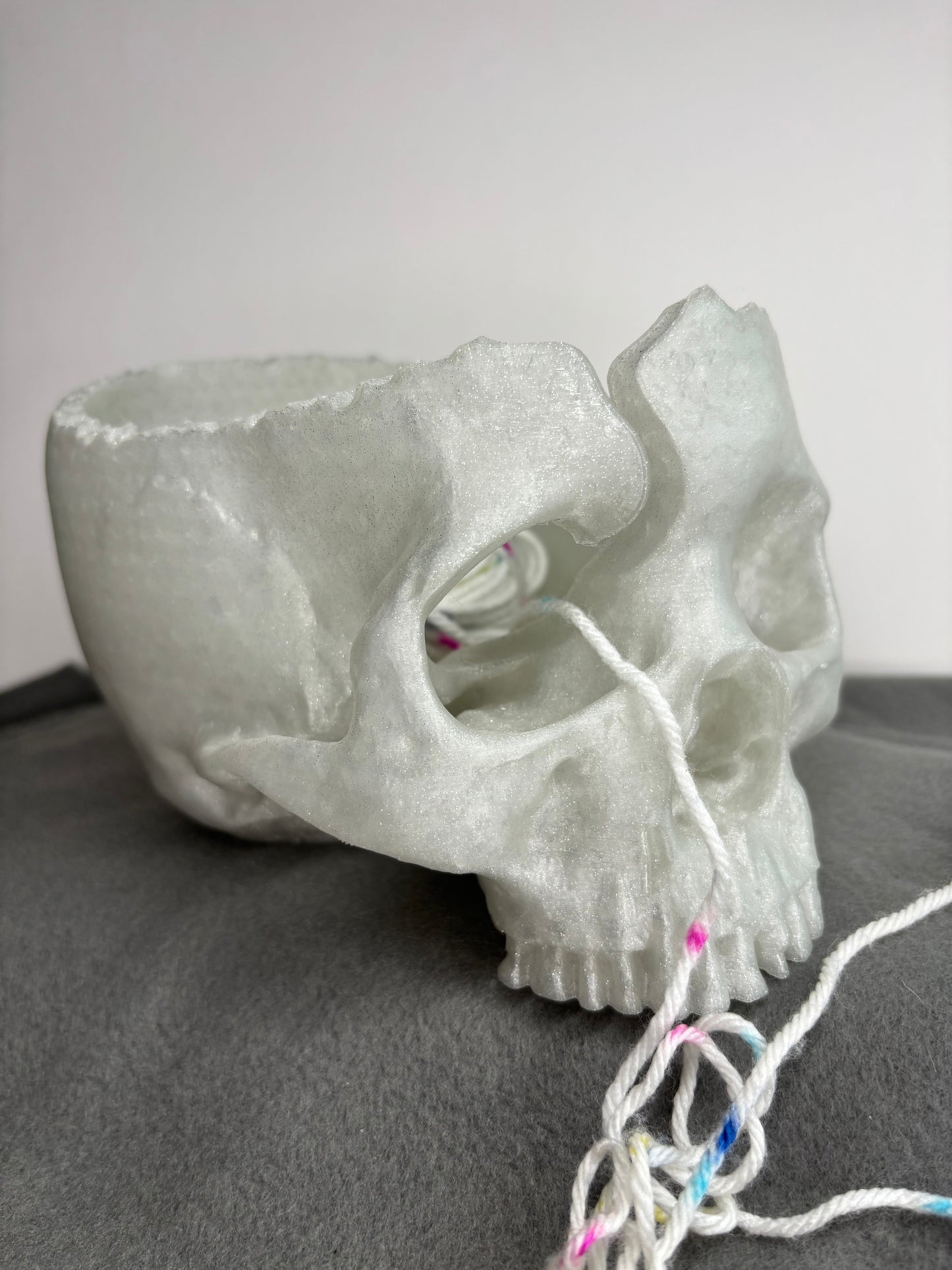 Skull Yarn Bowl