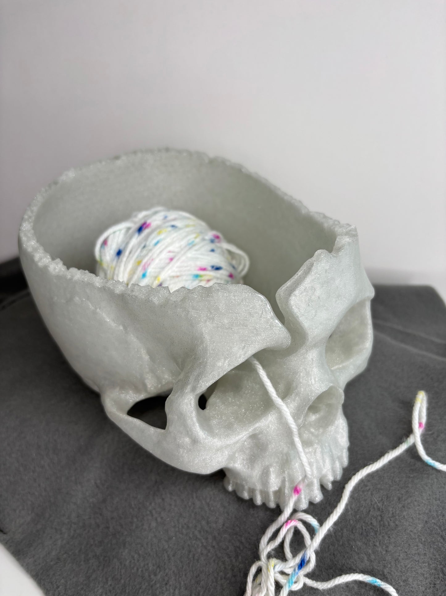 Skull Yarn Bowl
