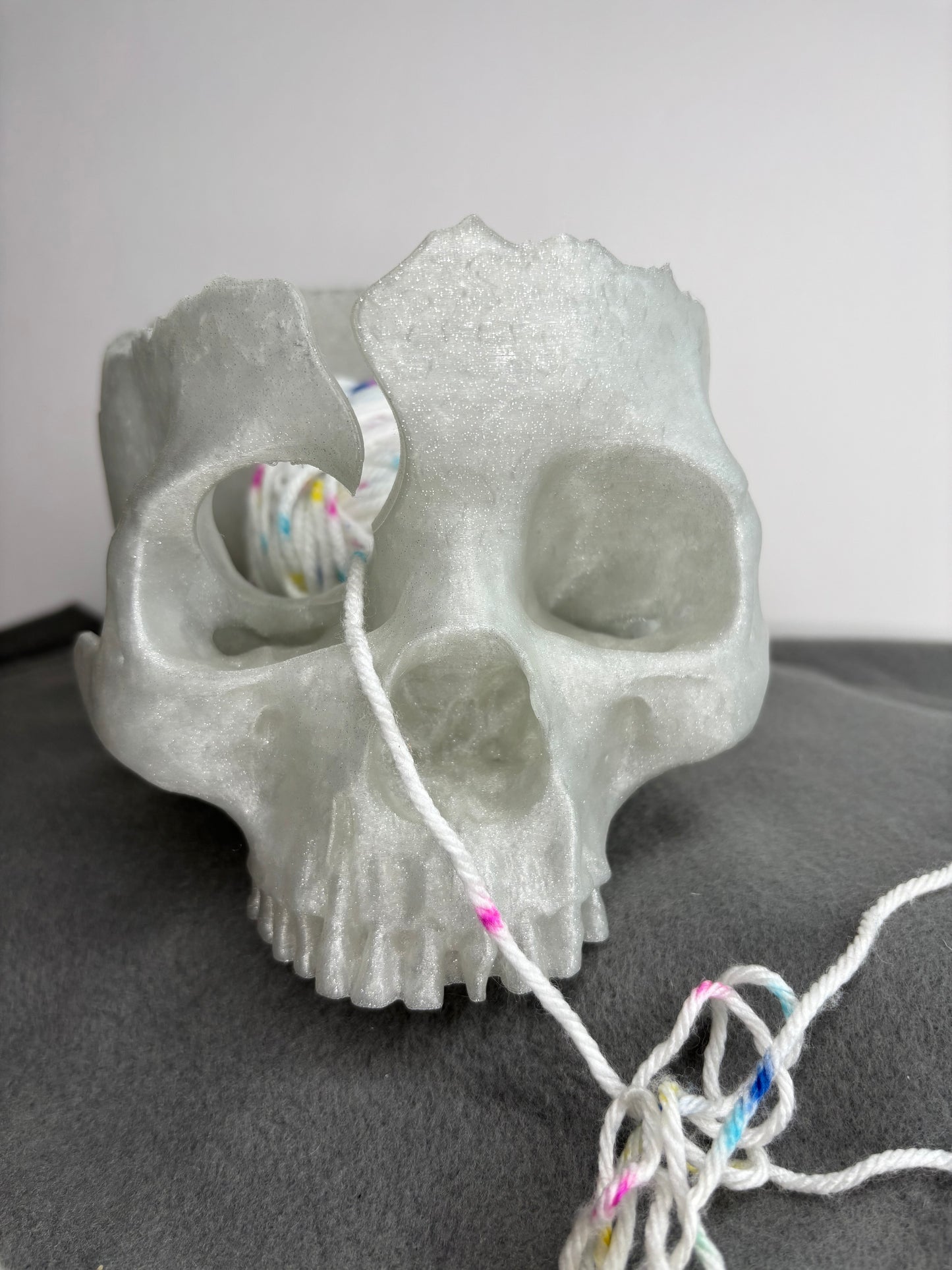 Skull Yarn Bowl