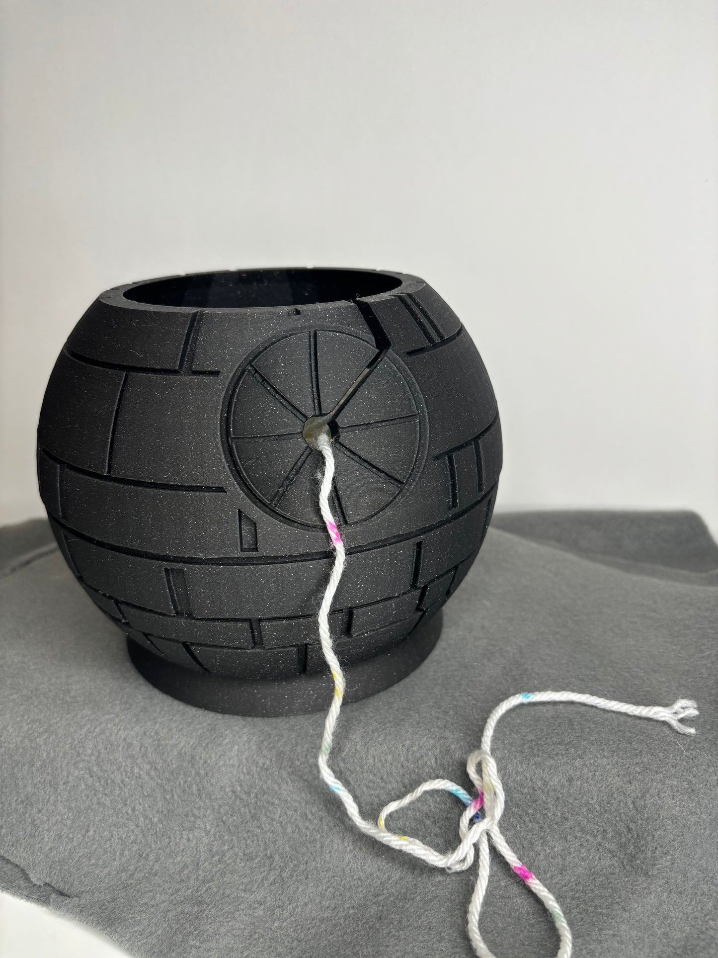 Death Star Inspired Yarn Bowl