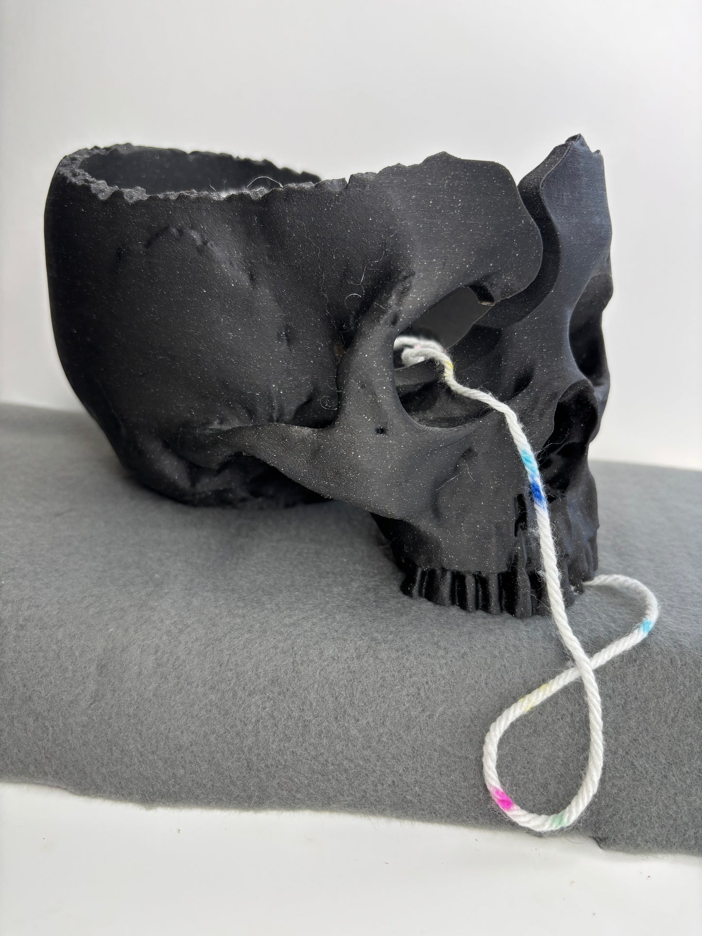 Skull Yarn Bowl